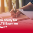 Can you study for the IELTS exam your own