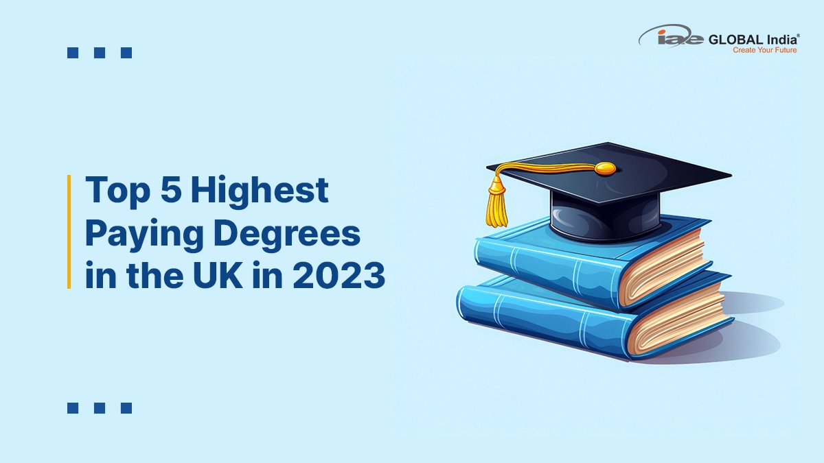 Top 5 highest paying Degrees in the UK in 2023